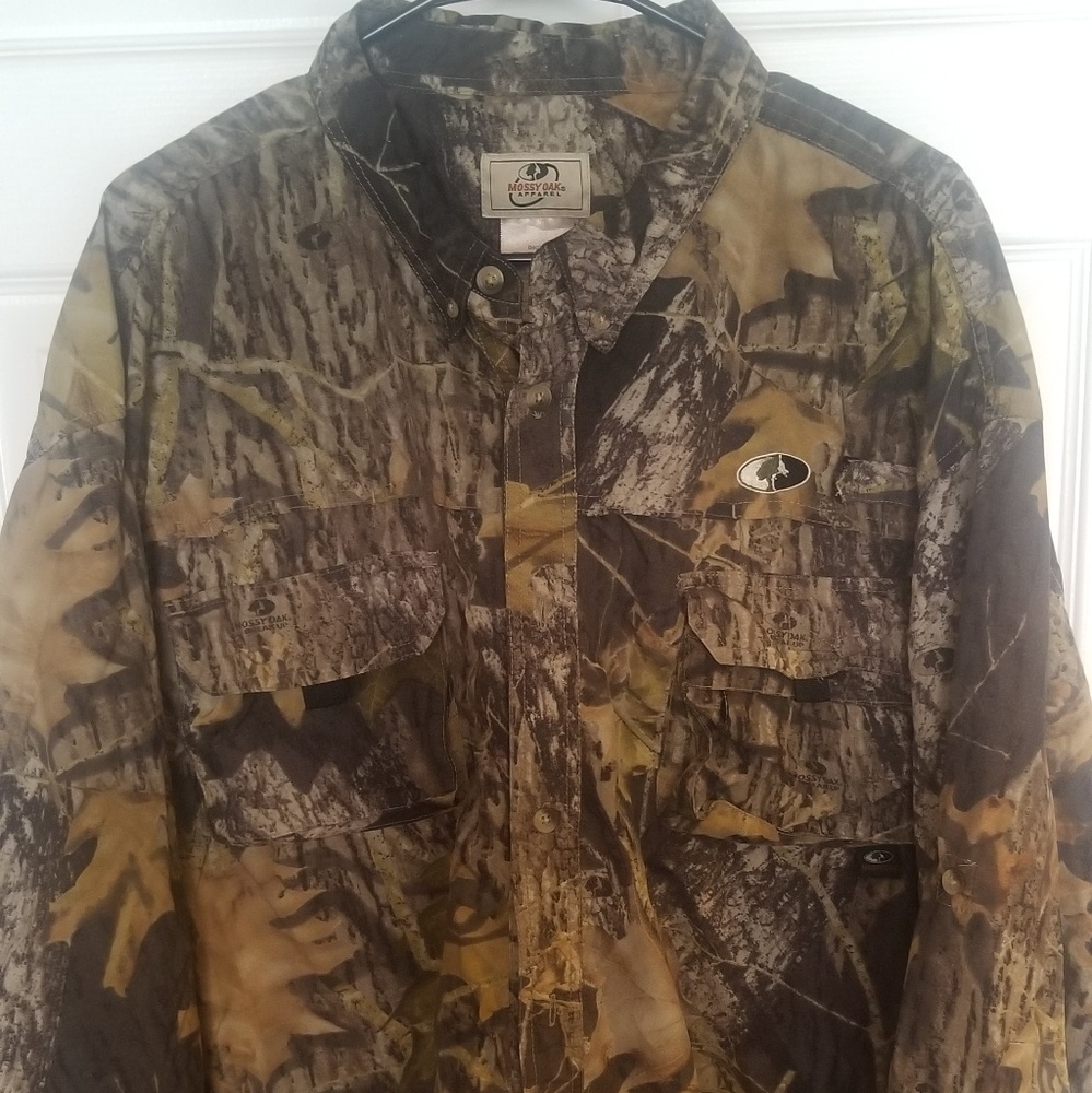 Mossy Oak Treklite Button Up
